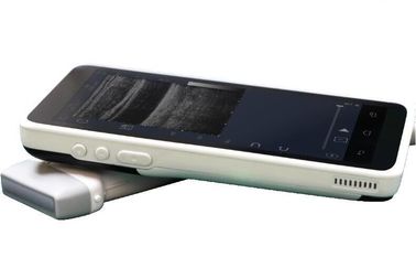 جهاز الموجات فوق الصوتية المحمولة المصغر دوبلر اللون مع 128 عناصر 1280 * 720 القرار