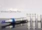 القلم الكهربائي Microneedle Derma Pen لعلاج حب الشباب ، 2 بطاريات من الجلد الإبرة