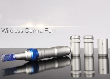 القلم الكهربائي Microneedle Derma Pen لعلاج حب الشباب ، 2 بطاريات من الجلد الإبرة