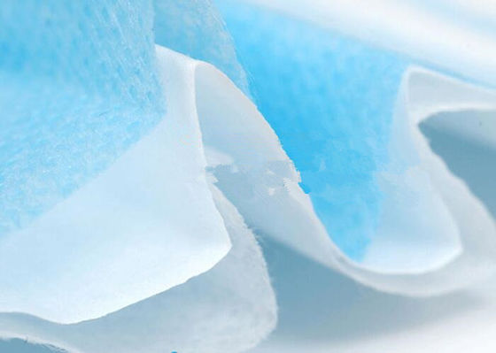 أجهزة حماية الشخصية ذات الألوان الزرقاء الموجة التي يمكن استخدامها مرة واحدة للكوفيد-19