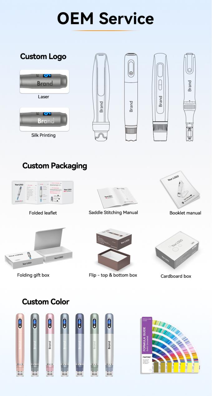 قلم هيدرا الجديد للوصول H5 ميزوثيرابي مصل تطبيق العناية بالبشرة بيو إكسوسوم ديرما ميكرونيدلينغ 8